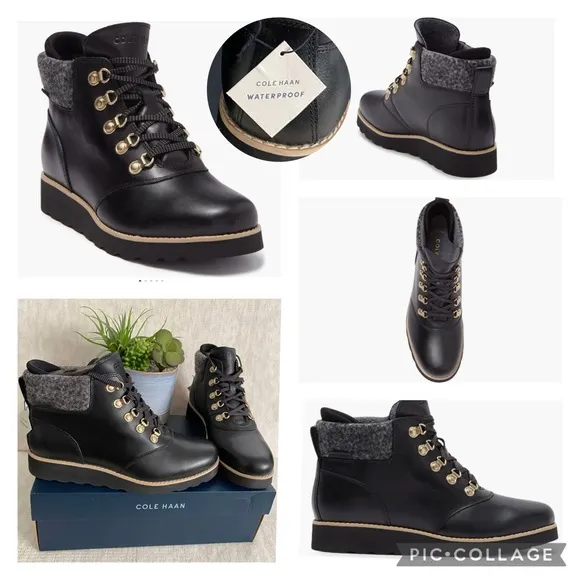 ❤️Final SALE❤️✨🆕✨New Cole Haan Nantucket Rugged Waterproof Hiker Boots
