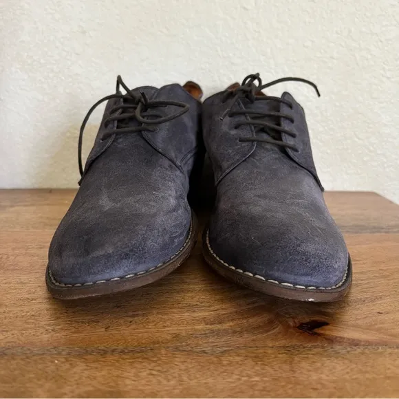 Fiorentini   Baker ETERNITYBlue Suede Lace-up Boots Size 11