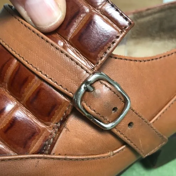Fluevog Harrison Beat Boots Leather/Croc Loafers