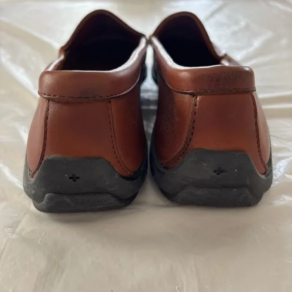 Foot Joy Club Casuals leather loafers tan golf shoes 79054 SZ 10 NWOT No box
