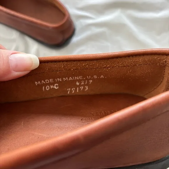 Foot Joy Club Casuals leather loafers tan golf shoes 79054 SZ 10 NWOT No box
