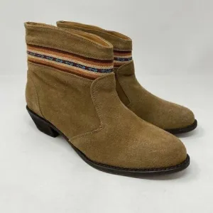 Fortress Of Inca Boots Size 7 Ankle Aztec Print