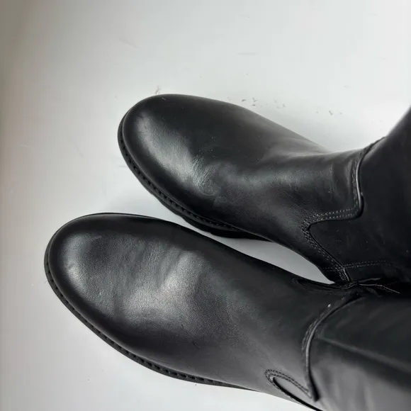 Franco Sarto L-Balinboot Black Knee-High Boots Size 7.5M