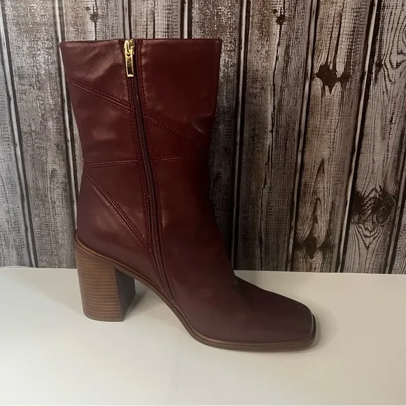 FRANCO SARTO - Stevie Bootie- Women’s Size 11 M- Wine color