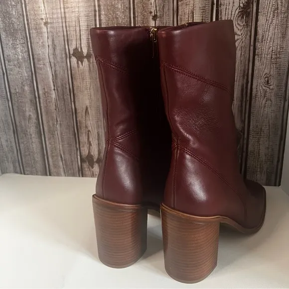 FRANCO SARTO - Stevie Bootie- Women’s Size 11 M- Wine color