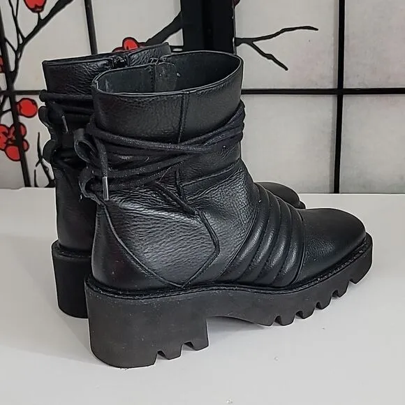 Free People Boots Tori Padded Moto Boots