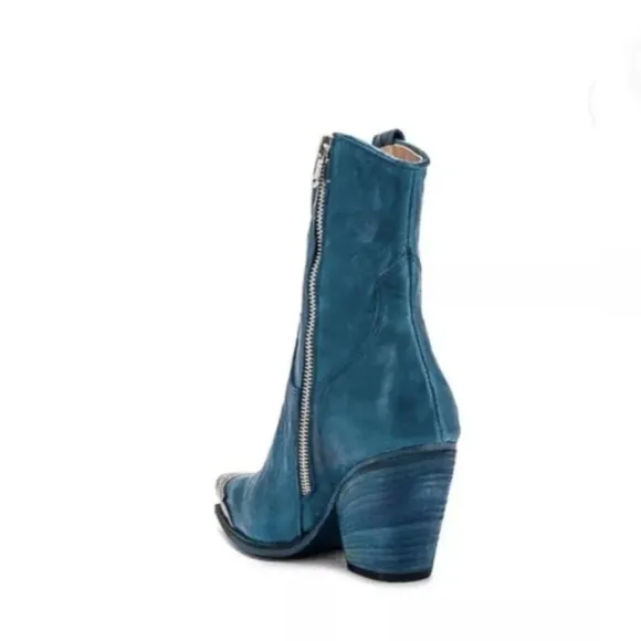 Free People Brayden Western Boots Size 36.5