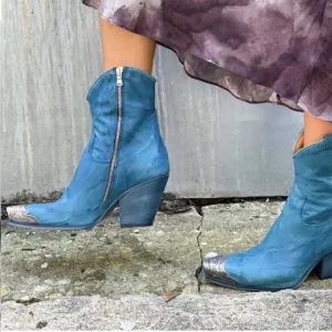 Free People Brayden Western Boots Size 36.5