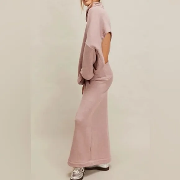Free People Free-Est Milley Reversible Top &amp; Maxi Skirt Set in Dusty Himalayan