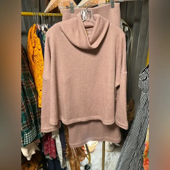 Free People Free-Est Milley Reversible Top &amp; Maxi Skirt Set in Dusty Himalayan