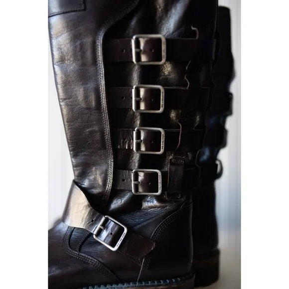 Free People We The Free Jackson Moto Boots 8 NEW