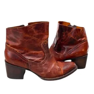 Freebird Salt boots in Cognac‎ 7