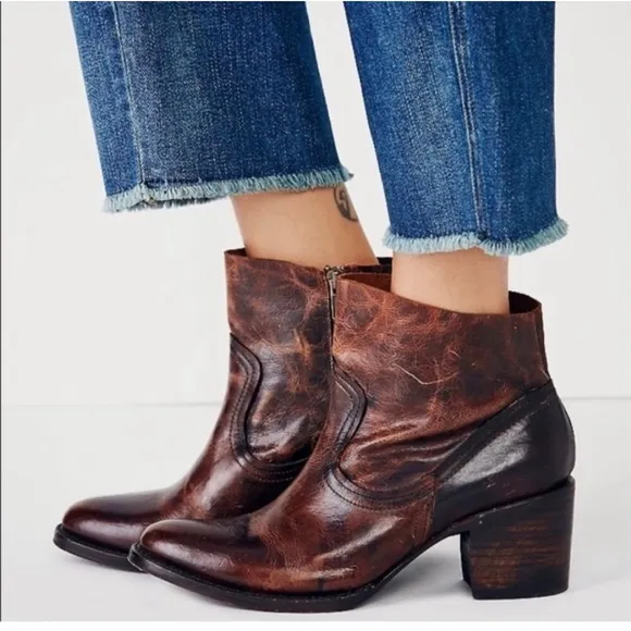 Freebird Salt boots in Cognac‎ 7