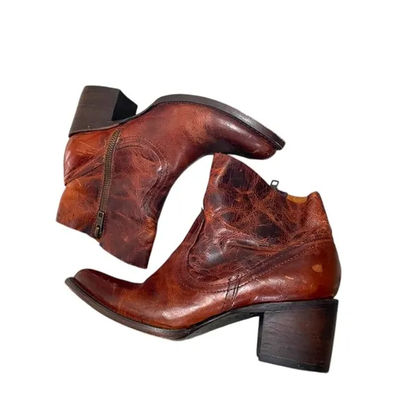 Freebird Salt boots in Cognac‎ 7
