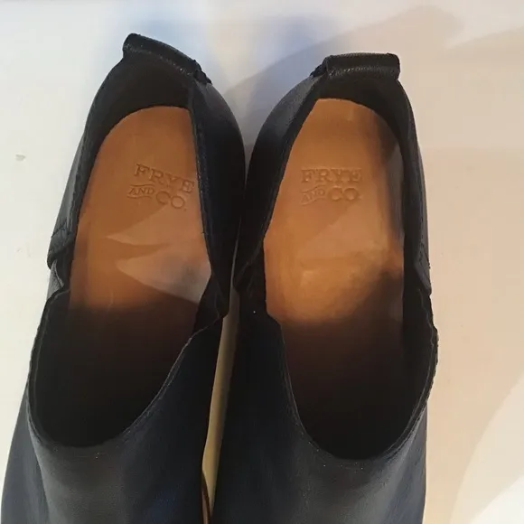 Frye &amp; Co Rubie Slip On Bootie Size 7M Black -New