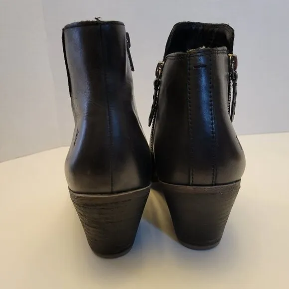 Frye Black Ankle Boots - Size 8.5M