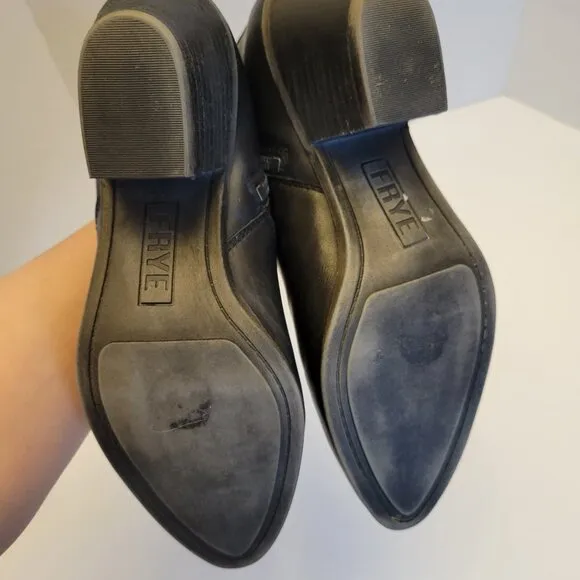 Frye Black Ankle Boots - Size 8.5M