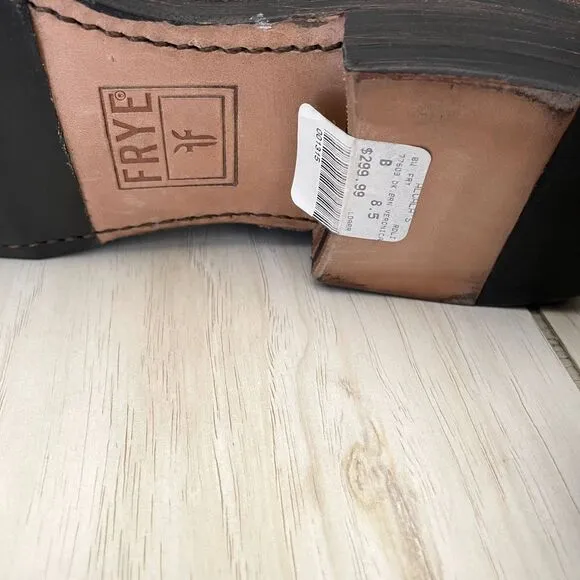 Frye Brown Leather Boots | Women’s Size 8.5 | Classic Riding Style | Gently Used
