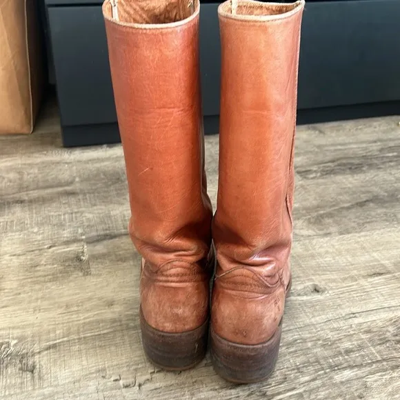 FRYE Campus Vintage 2950 Leather Tall Boots size 11.5