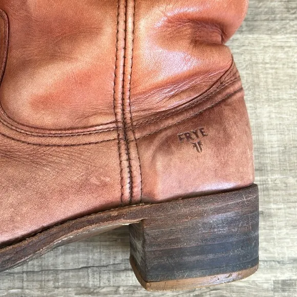 FRYE Campus Vintage 2950 Leather Tall Boots size 11.5