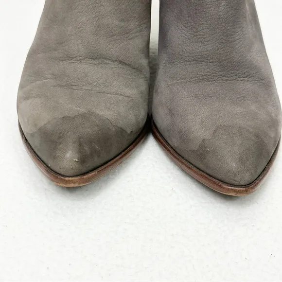 Frye Chelsea Reina Cut Out Bootie Ankle Boots Taupe  Size 8 M