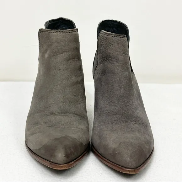 Frye Chelsea Reina Cut Out Bootie Ankle Boots Taupe  Size 8 M