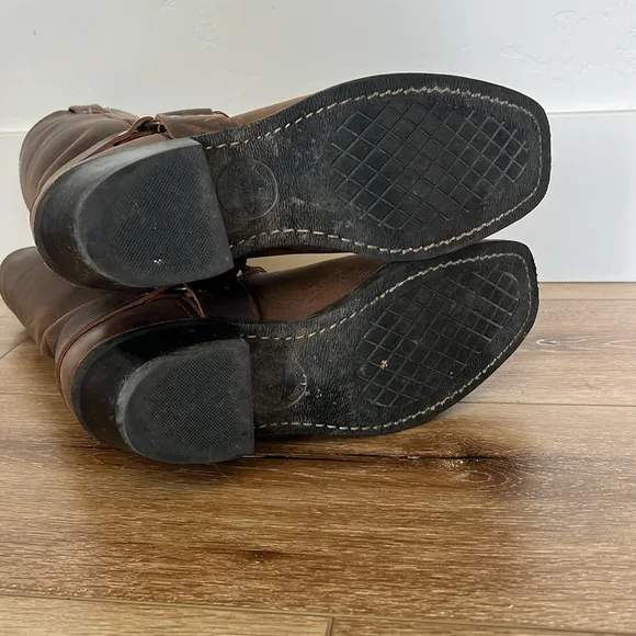 Frye Harness 12R Leather Western Boots