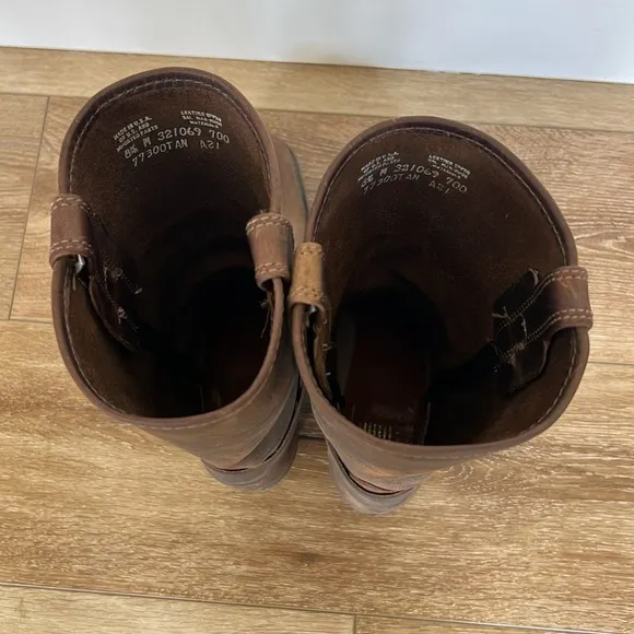Frye Harness 12R Leather Western Boots