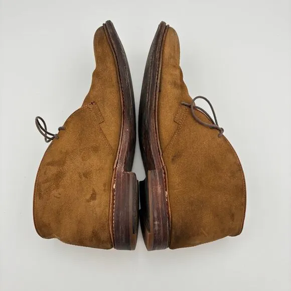 Frye Suede Chukka Boots Brown Ankle Shoes Men's 10.5D Preppy Indie