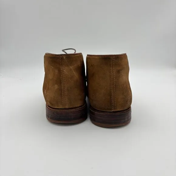 Frye Suede Chukka Boots Brown Ankle Shoes Men's 10.5D Preppy Indie