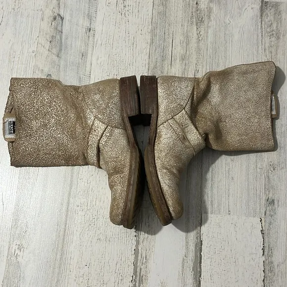 Frye Veronica Short Boot Leather Slip on Boots Size 6