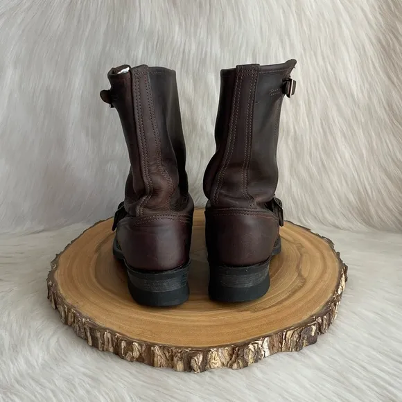 Frye vintage USA made engineer leather boots