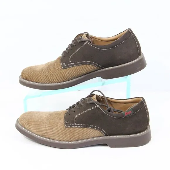 G. H. Bass &amp; Co Piedmont Saddle Shoes sz 8 Men Corduroy
