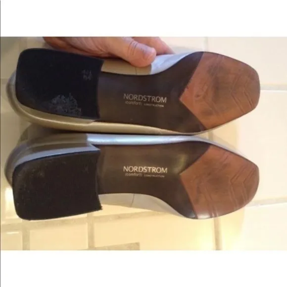 Genuine leather gold Nordstrom Dress shoes