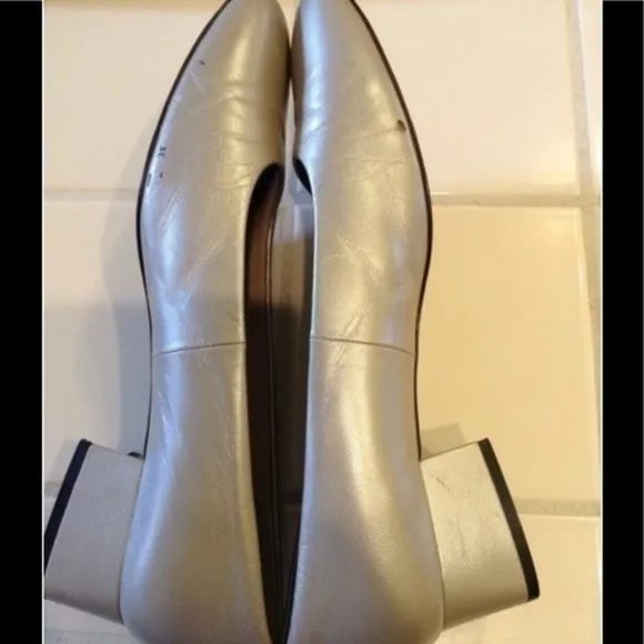 Genuine leather gold Nordstrom Dress shoes