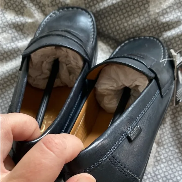 Geox Men's Black Loafers