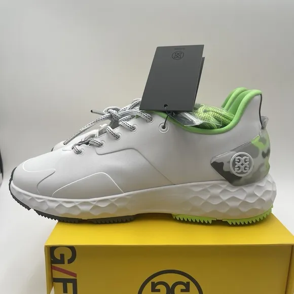 G/FORE G4 MG4  Camo Contrast Golf Shoes Men's US 9.5 Green Gecko Gray GMF000087