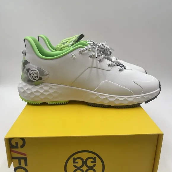 G/FORE G4 MG4  Camo Contrast Golf Shoes Men's US 9.5 Green Gecko Gray GMF000087