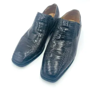 Giorgio Brutini Brown Genuine Snakeskin Loafers Shoes Men's Size 15, 155212