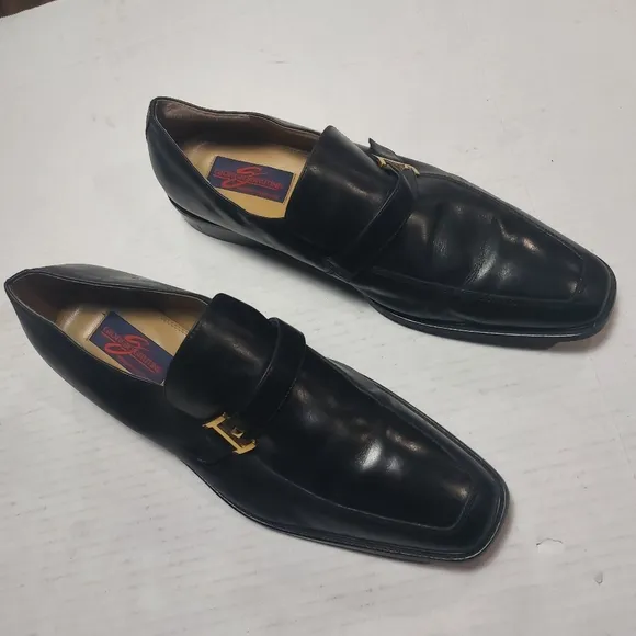 Giorgio Brutini Men's Black Dress up Shoes Size 14M