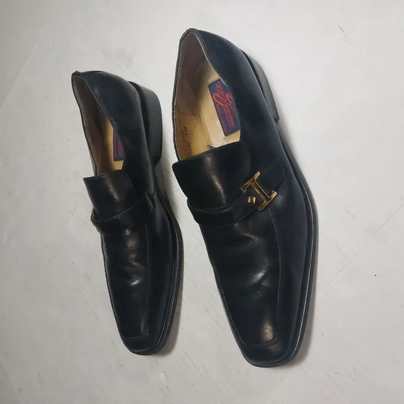 Giorgio Brutini Men's Black Dress up Shoes Size 14M