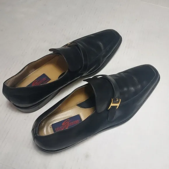 Giorgio Brutini Men's Black Dress up Shoes Size 14M
