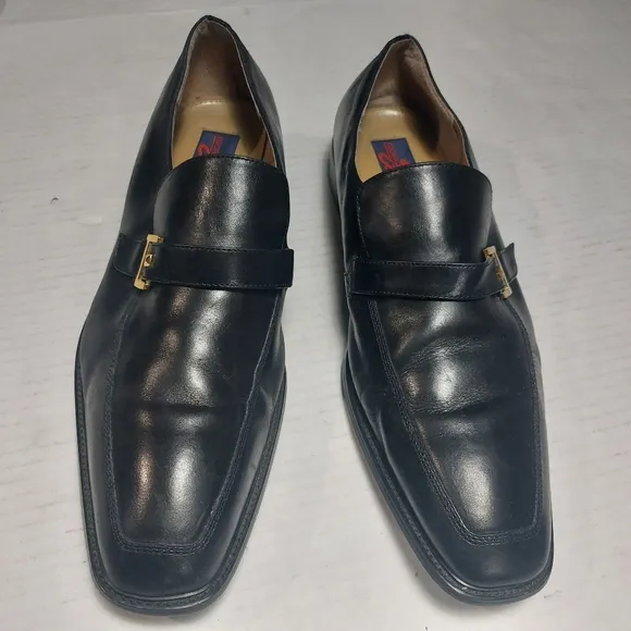 Giorgio Brutini Men's Black Dress up Shoes Size 14M
