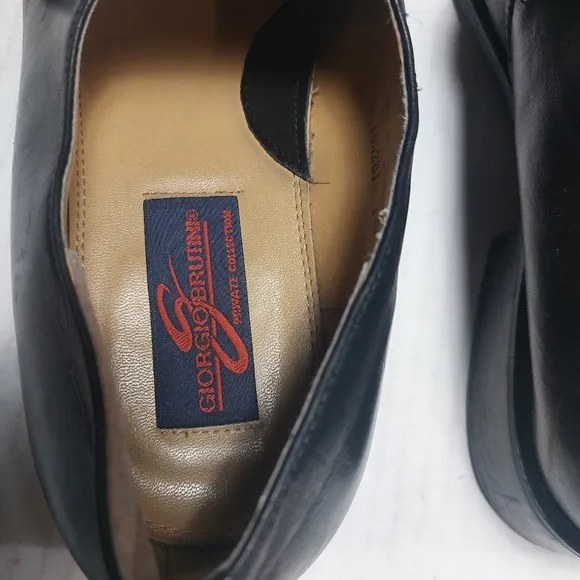 Giorgio Brutini Men's Black Dress up Shoes Size 14M