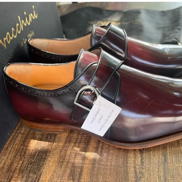 Giovacchini Preowned Men's Oxford Dress Shoes Men's Sz 9.5 D (DS-5D)
