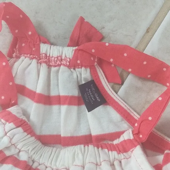Girls 18-24m set outfit Coral dress, shoes, pants