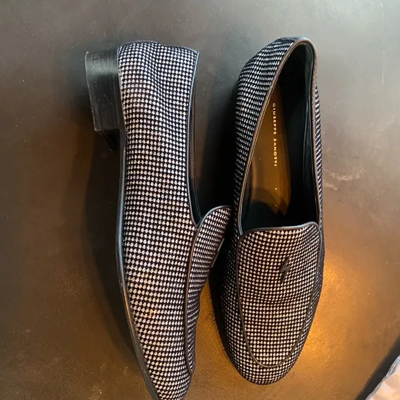 Giuseppe Zanotti silver/blackMen's Loafers