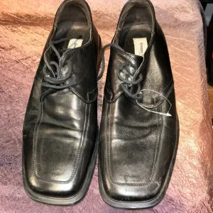 Gruppo Italiano Black Leather shoes