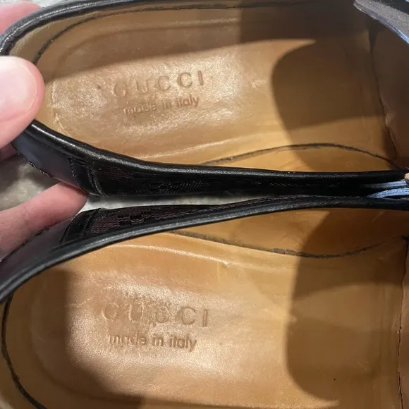 GUCCI Brown Leather Men's Loafers