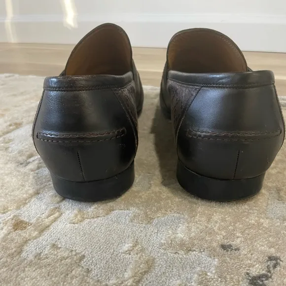 GUCCI Brown Leather Men's Loafers